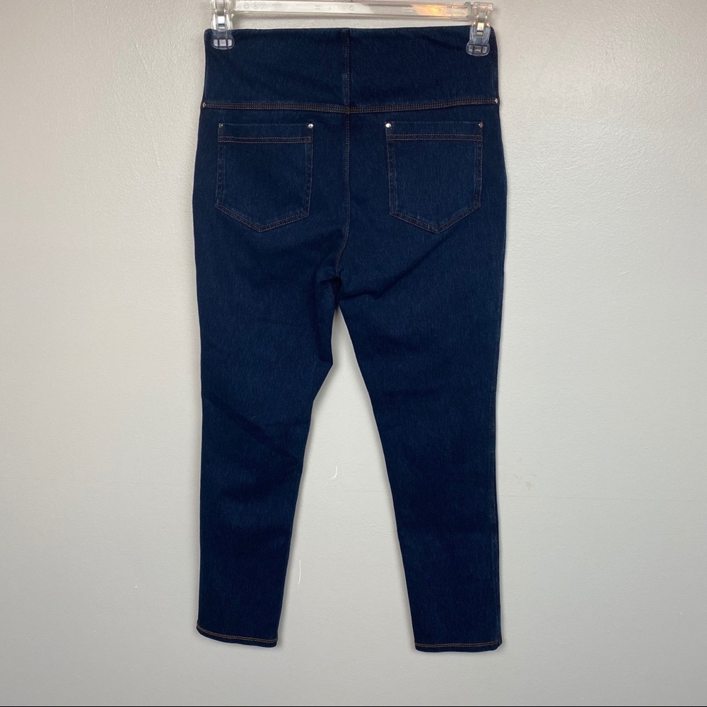 Lysse Blue Stretch Pants Leggings - Picture 4 of 6